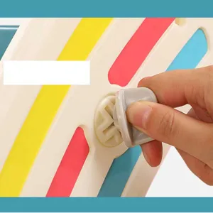 Combined children's bookcase for books and toys - yellow