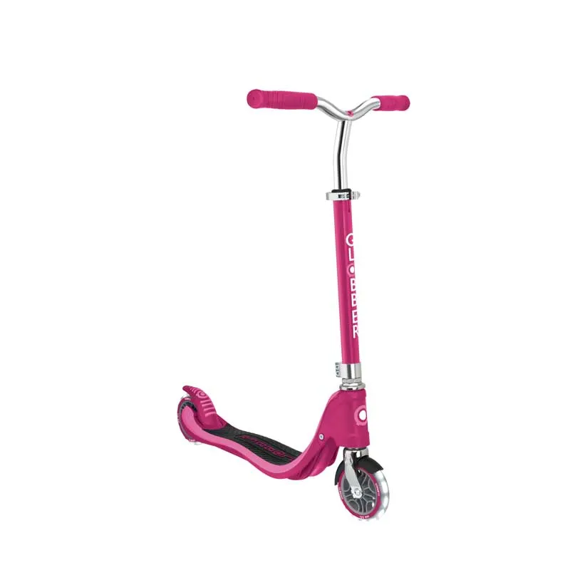 Glowing scooter with two wheels FLOW 125 LIGHTS - pink