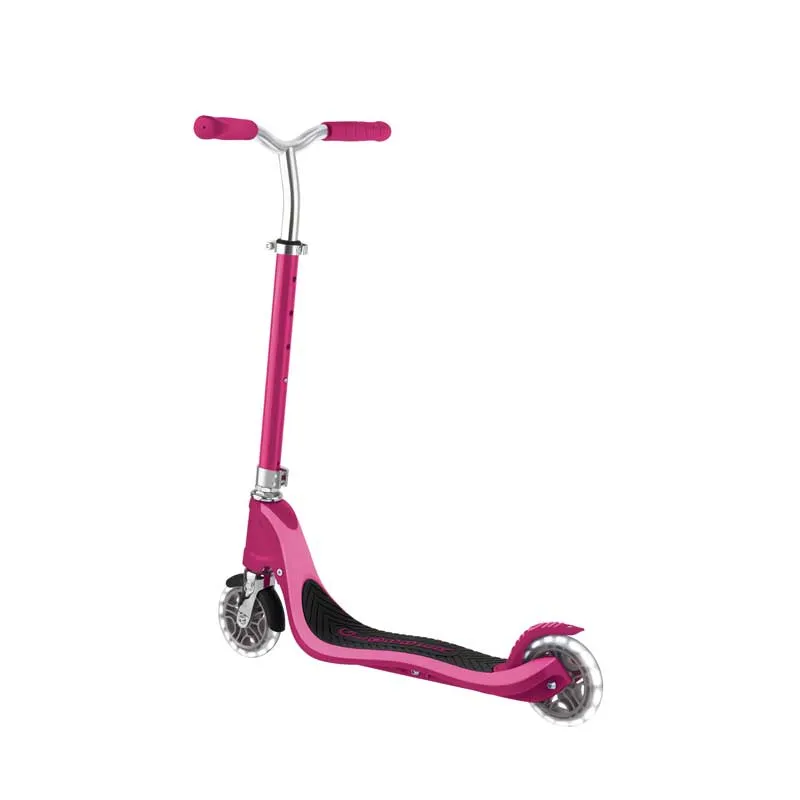 Glowing scooter with two wheels FLOW 125 LIGHTS - pink