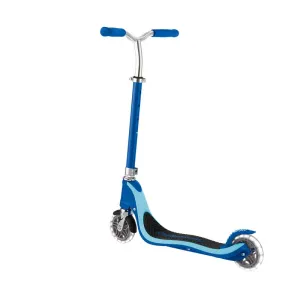 Light up scooter with two wheels FLOW 125 LIGHTS - blue