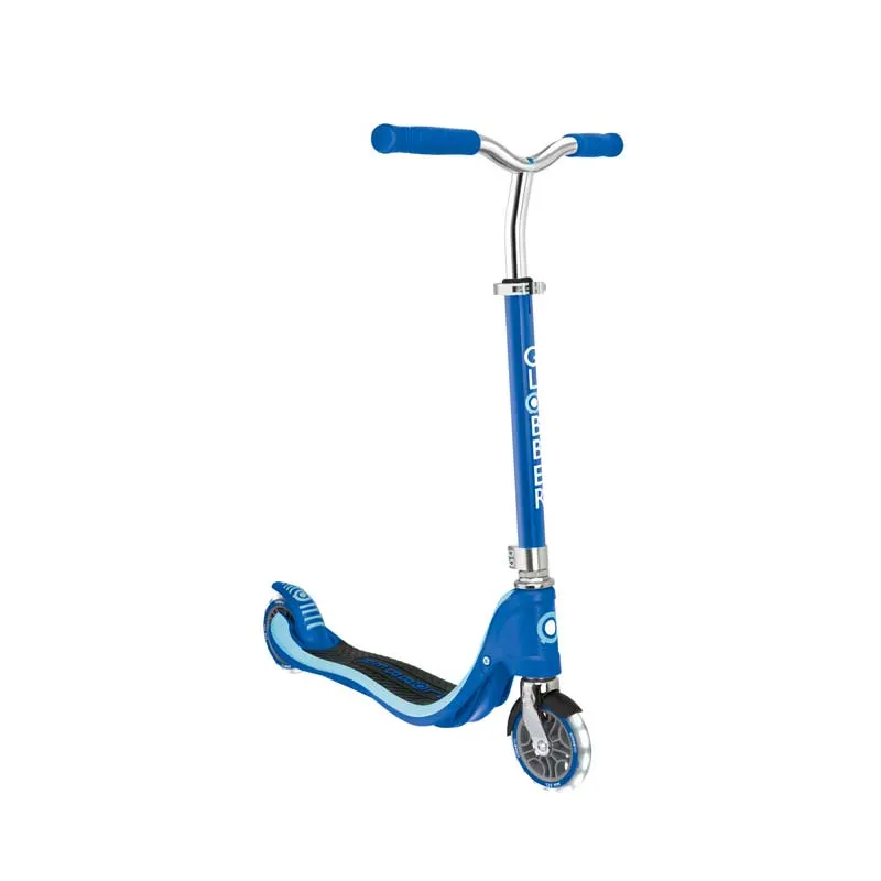 Light up scooter with two wheels FLOW 125 LIGHTS - blue