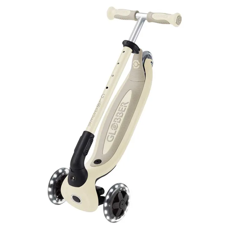 Scooter 5 in 1 GLOBBER BABY LEARN 360° FLASH LIGHTS - beige