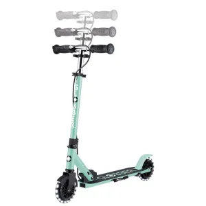 Scooter with hand brake FLOW ELEMENT JUNIOR LIGHTS, mint-colored