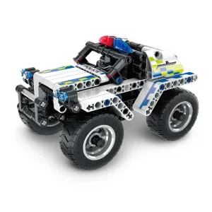 Детски пластмасов конструктор Полицейски джип - 199 части