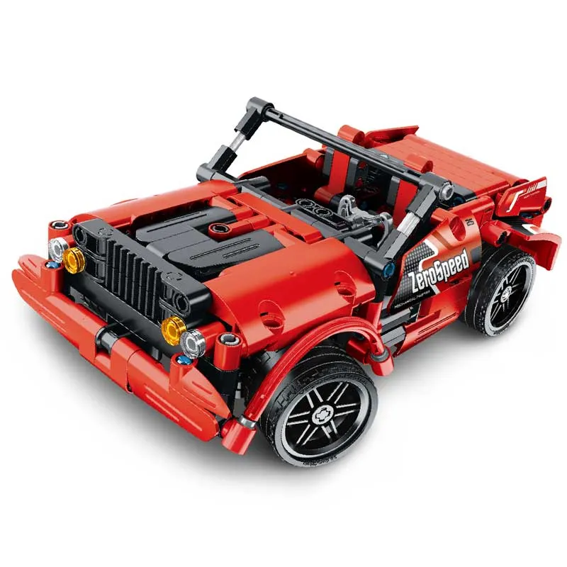 Конструктор 2 в 1 Спортен автомобил и джип R/C - 341 части