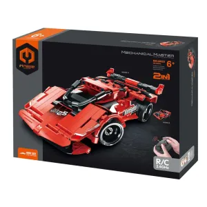 Конструктор 2 в 1 Спортен автомобил и джип R/C - 341 части