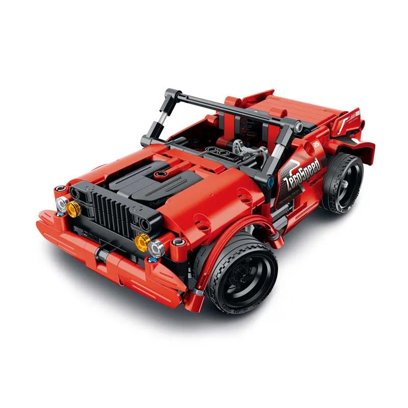 Конструктор 2 в 1 Спортен автомобил и джип R/C - 341 части
