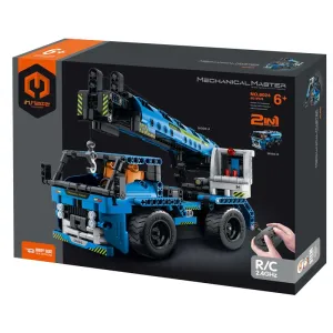 Constructor 2 in 1 Building Crane and Truck, RC - 401 pieces