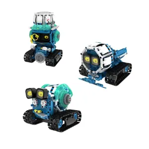 Конструктор 3 в 1 Интелигентен трансформиращ се робот, RC - 494 части