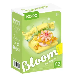 Конструктор за деца Пъстроцветен телефон - 336 части