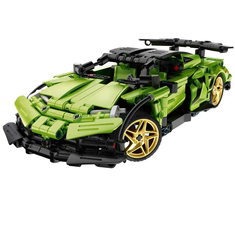 Programmable remote control sports car constructor - 429 parts