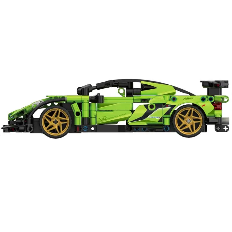Programmable remote control sports car constructor - 429 parts