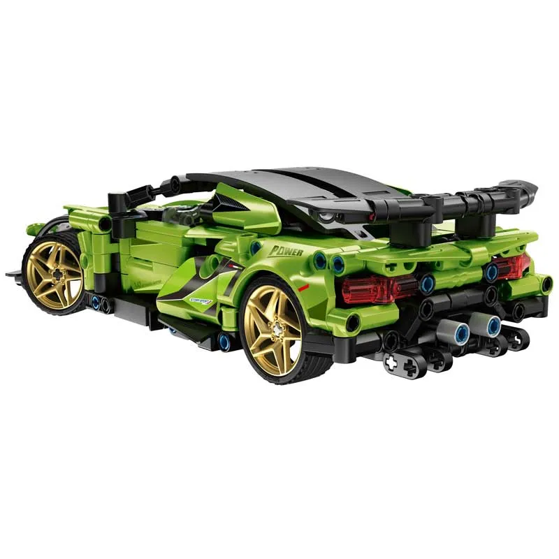 Programmable remote control sports car constructor - 429 parts