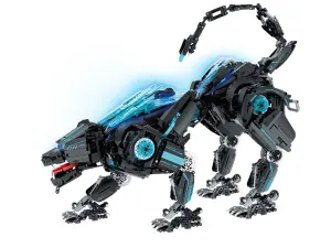 Конструктор за деца Черна пантера - 3824 части