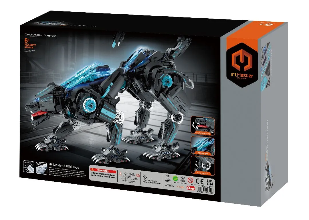 Children's Constructor Black Panther - 3824 pieces