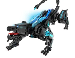 Конструктор за деца Черна пантера - 3824 части