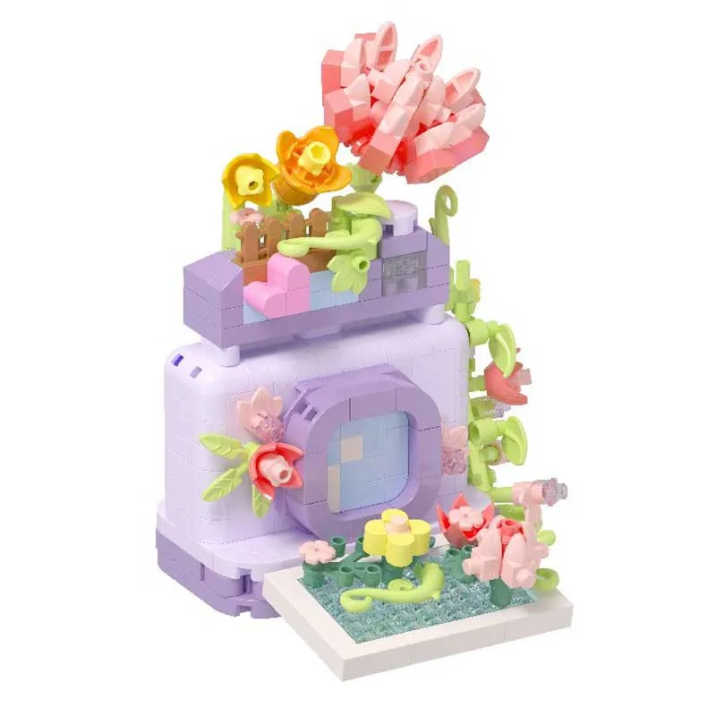 Children's Construction Set Colorful Camera - 373 pieces