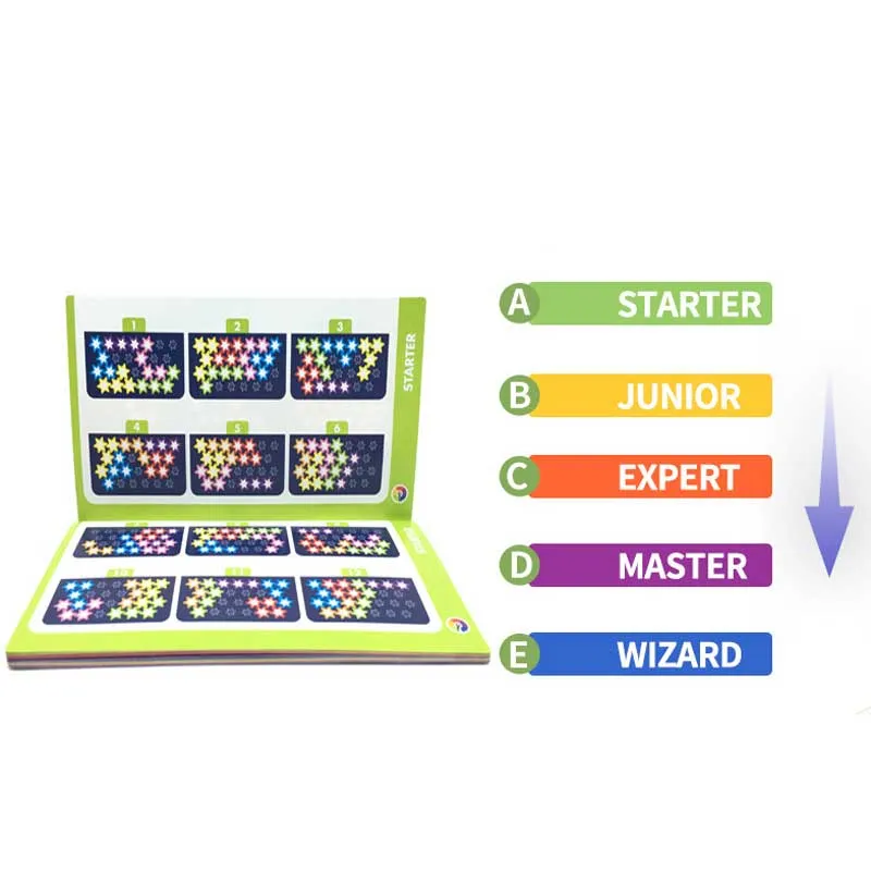 Детска логическа игра IQ Smart Battle - Звезди