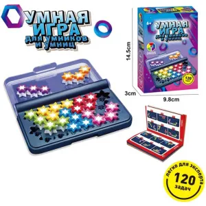 Детска логическа игра IQ Smart Battle - Звезди, версия на руски език