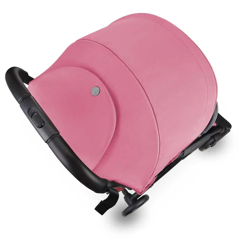 Folding baby stroller GLOBBER STROLL LITE in a pastel pink color