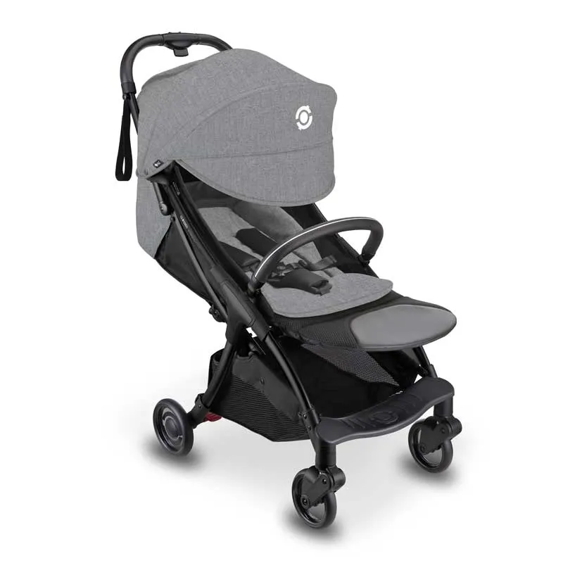 Folding baby stroller GLOBBER STROLL LITE in grey color