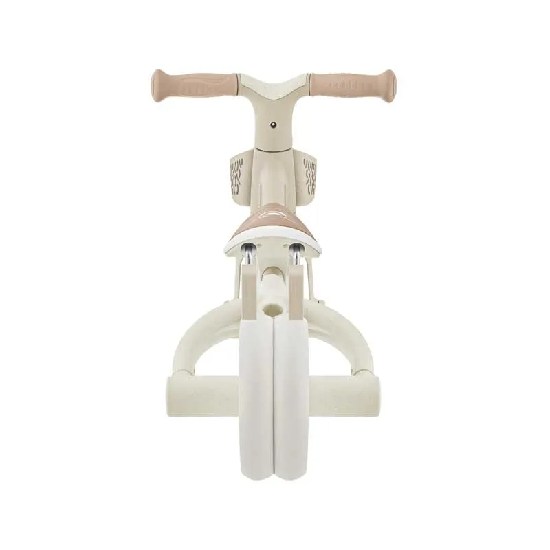 Tricycle with parental control 3 in 1 GLOBBER LEARNING TRIKE PLUS, beige