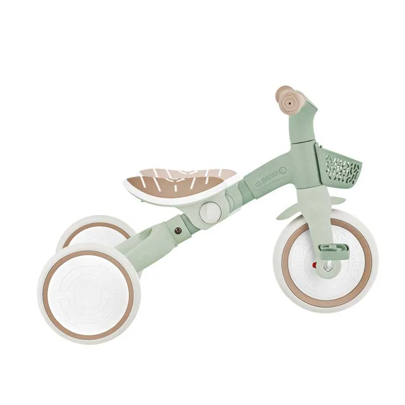 Триколка с родителски контрол 3 в 1 GLOBBER LEARNING TRIKE PLUS, мента