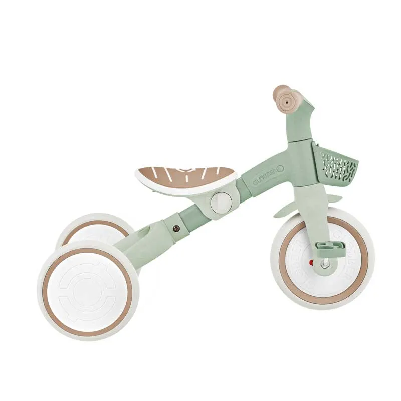 Триколка с родителски контрол 3 в 1 GLOBBER LEARNING TRIKE PLUS, мента