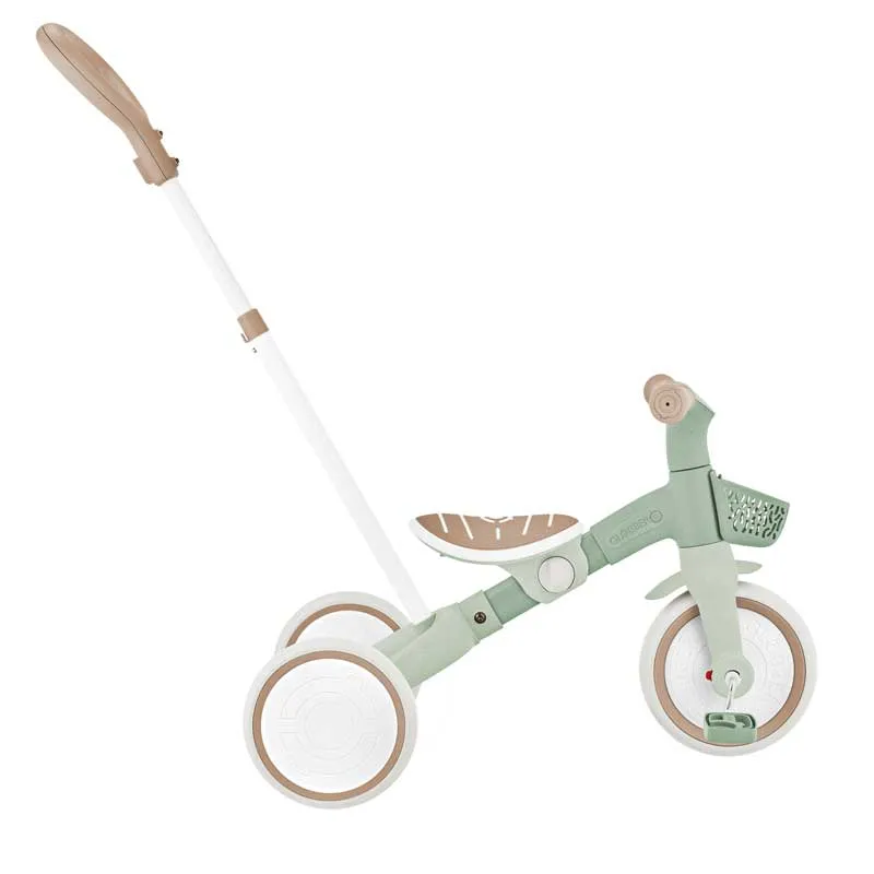 Триколка с родителски контрол 3 в 1 GLOBBER LEARNING TRIKE PLUS, мента