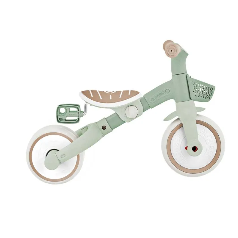 Триколка с родителски контрол 3 в 1 GLOBBER LEARNING TRIKE PLUS, мента