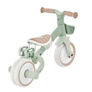 Триколка с родителски контрол 3 в 1 GLOBBER LEARNING TRIKE PLUS, мента