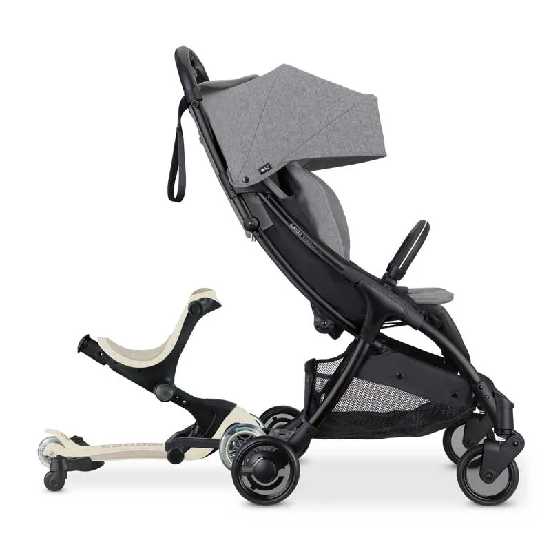 Connector for connecting a scooter with a stroller GLOBBER