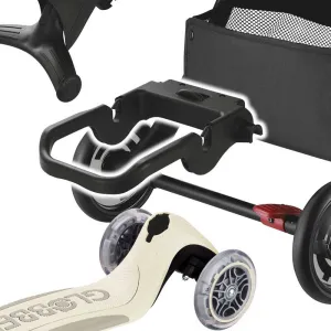 Connector for connecting a scooter with a stroller GLOBBER