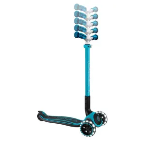 Folding scooter for children over 4 years old, GLOBBER ACE LIGHTS, blue