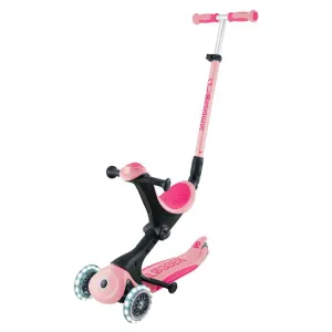 Scooter with parental control GO UP DELUXE LIGHTS, pastel pink