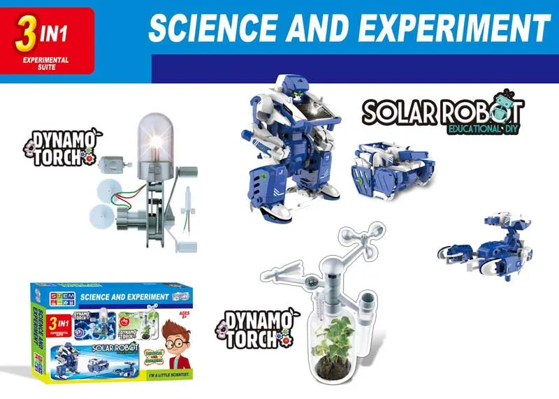 STEAM 3-in-1 kit, Solar energy