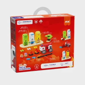 Mini waffle constructor Marioinex "Fire extinguishing action", 148 parts