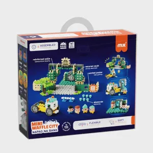 Мини вафлен конструктор Marioinex &quot;Банков обир&quot;, 148 части