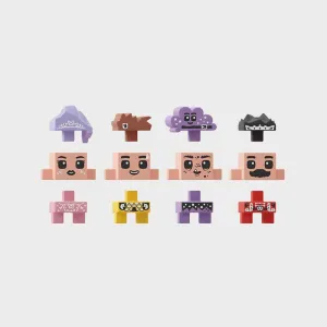 Мини вафлен конструктор Marioinex " Замъкът на принцесата ", 280 части