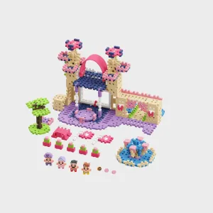 Мини вафлен конструктор Marioinex " Замъкът на принцесата ", 280 части