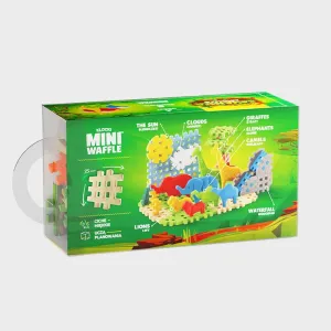 Мини вафлен конструктор Marioinex "Животни от саваната", 50 части