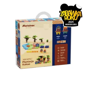 Мини вафлен конструктор Marioinex "Какаова плантация", 100 части