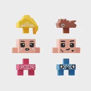 Мини вафлен конструктор Marioinex "Кула на фантазиите ", 148 части