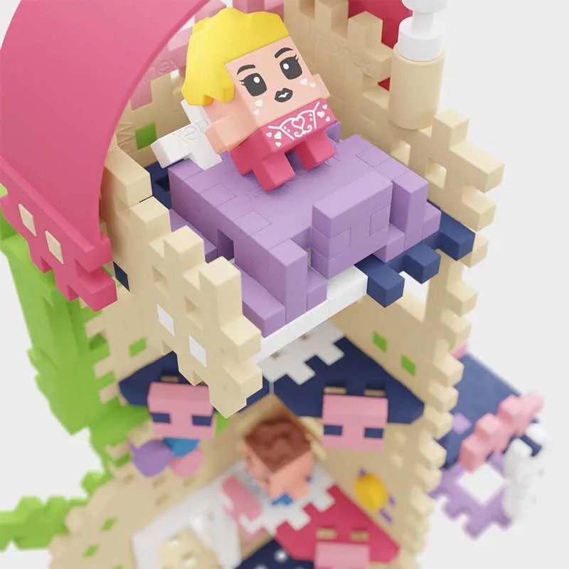 Мини вафлен конструктор Marioinex "Кула на фантазиите ", 148 части