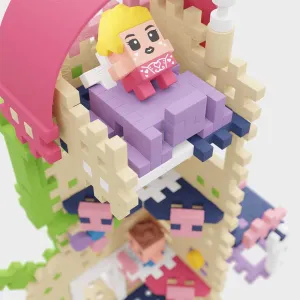 Мини вафлен конструктор Marioinex "Кула на фантазиите ", 148 части