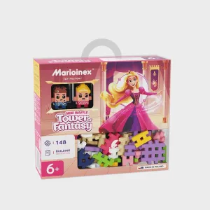 Мини вафлен конструктор Marioinex "Кула на фантазиите ", 148 части