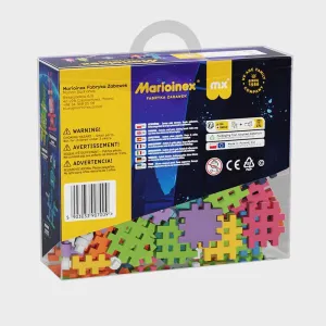 Мини вафлен конструктор Marioinex "Лудите чудовища-отбор астронавти", 148 части