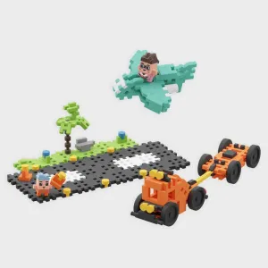 Мини вафлен конструктор Marioinex &quot;Шоу в небето&quot;, 148 части