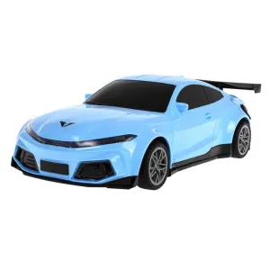 Child's sports electric car Crazon New Energy with charging station, RC in blue color