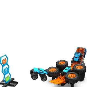 Офроуд джип 2 в 1 с писта за изстрелване на колички Crazon, с дистанционно управление